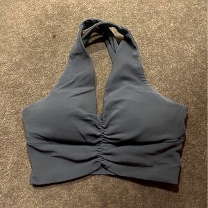 tlf navy sports bra